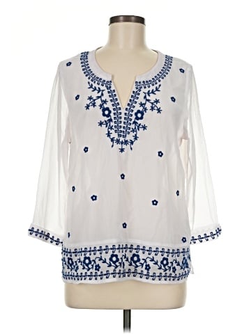 Lucky Brand 3/4 Sleeve Blouse (view 1)