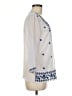 Lucky Brand 100% Polyester White 3/4 Sleeve Blouse Size M - photo 4