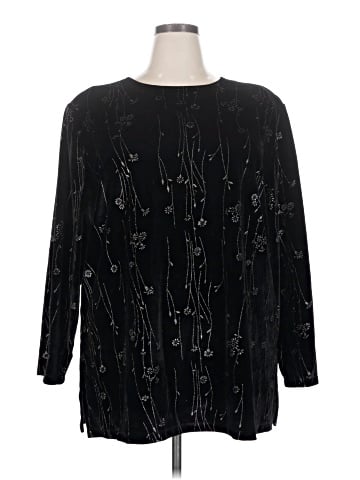 Vikki Vi Long Sleeve Blouse (view 1)