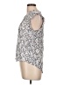 Fun2Fun 100% Rayon Gray Sleeveless Blouse Size L - photo 5