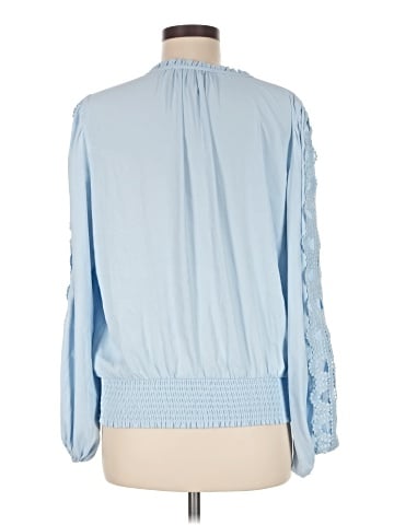 White House Black Market Long Sleeve Blouse (view 2)