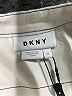 DKNY Ivory Long Sleeve Silk Top Size M - photo 7