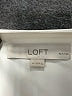 Ann Taylor LOFT 100% Polyester Ivory Short Sleeve Blouse Size Lg Petite - photo 7