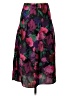 J.Crew 100% Polyester Floral Purple Formal Skirt Size XXS - photo 2
