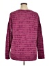 Athleta Tie-dye Burgundy Pullover Sweater Size XL - photo 2