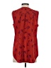 CAbi 100% Polyester Red Sleeveless Blouse Size S - photo 2