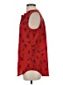 CAbi 100% Polyester Red Sleeveless Blouse Size S - photo 5