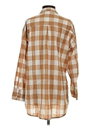 Maeve by Anthropologie 3/4 Sleeve Button-Down Shirt (view 2)