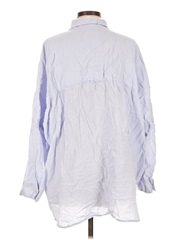 American Eagle Outfitters Long Sleeve Button-Down Shirt (view 2)