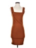Cotton On Solid Brown Casual Dress Size S - photo 1