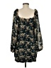 Lush 100% Polyester Black Cocktail Dress Size M - photo 2