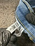 Ann Taylor LOFT Stripes Blue Jeans Size 6 - photo 8