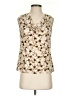 Charter Club Gold Sleeveless Blouse Size S - photo 1