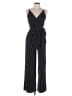 Kaileigh Stripes Black Jumpsuit Size M - photo 1