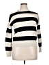 Unbranded Stripes Ivory Pullover Sweater Size 1X (estimated) - photo 1