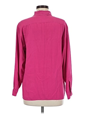 Anna and Frank Long Sleeve Silk Top (view 2)