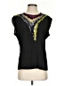 Olive and Oak 100% Polyester Black Sleeveless Blouse Size S - photo 1