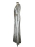 Eliza J Metallic Silver Cocktail Dress Size 6 - photo 5