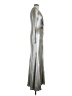 Eliza J Metallic Silver Cocktail Dress Size 6 - photo 4