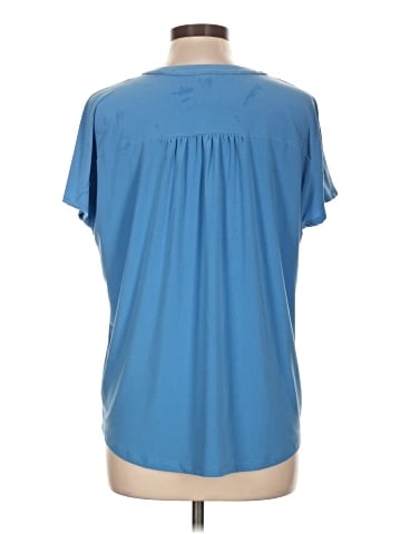 Jones New York Signature Short Sleeve Blouse (view 2)