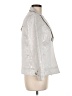 I.C. By Connie K Metallic Silver Jacket Size M (estimated) - photo 4
