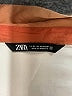 Zara 100% Polyester Color Block Gold Long Sleeve Blouse Size M - photo 7