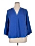 Vince Camuto Blue 3/4 Sleeve Blouse Size XL - photo 1