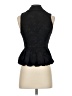 Zara Black Sleeveless Button-Down Shirt Size XS - photo 2