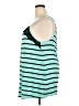 Torrid Teal Sleeveless Top Size 3X Plus (3) - photo 5