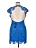 Lulus 100% Polyester Blue Cocktail Dress Size XL - photo 2