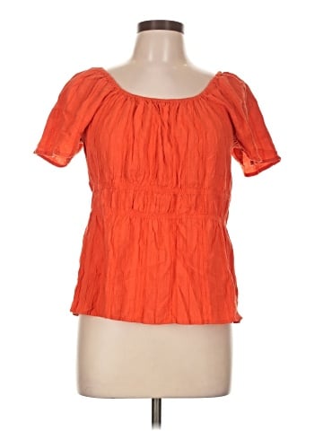 Maurices Short Sleeve Blouse (view 1)
