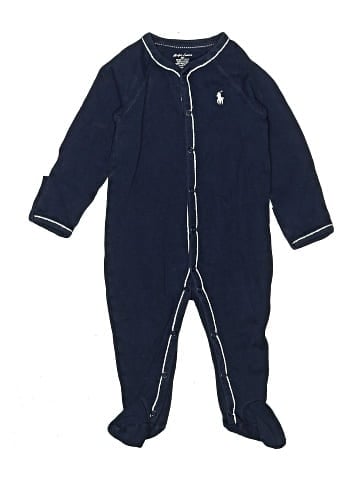 Ralph Lauren Long Sleeve Onesie (view 1)