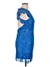 Lulus 100% Polyester Blue Cocktail Dress Size XL - photo 4