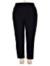 Unbranded Solid Black Casual Pants Size 2X - photo 1