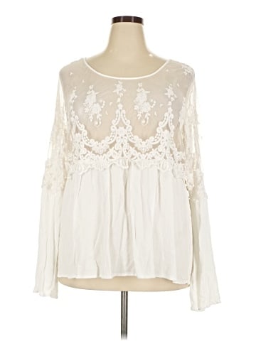 Torrid Long Sleeve Blouse (view 1)