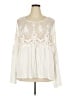 Torrid 100% Nylon Ivory Long Sleeve Blouse Size 4X Plus (4) - photo 1