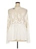 Torrid 100% Nylon Ivory Long Sleeve Blouse Size 4X Plus (4) - photo 2