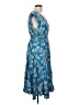 Chadwicks Paisley Blue Casual Dress Size L (petite) - photo 4