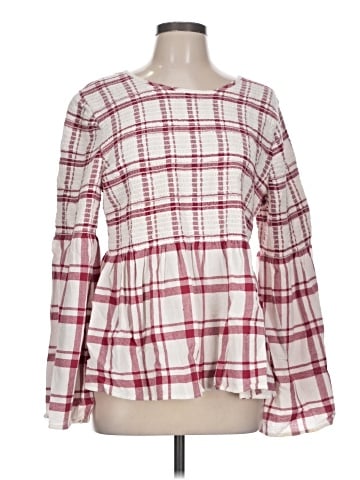 Caslon Long Sleeve Blouse (view 1)