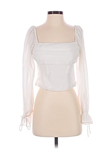 Abercrombie & Fitch Long Sleeve Blouse (view 1)