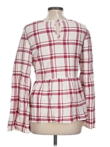 Caslon Long Sleeve Blouse (view 2)
