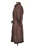 Max Studio Print Brown Casual Dress Size S - photo 5
