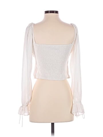 Abercrombie & Fitch Long Sleeve Blouse (view 2)