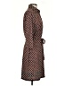 Max Studio Print Brown Casual Dress Size S - photo 4