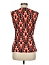 Style&Co Orange Sleeveless Blouse Size M - photo 2