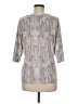 Apt. 9 Silver 3/4 Sleeve T-Shirt Size M - photo 2