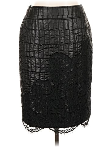 Basler Faux Leather Skirt (view 1)