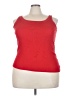 Avenue 100% Cotton Red Tank Top Size 20 - photo 1