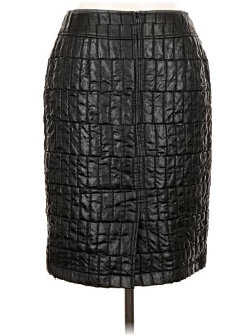 Basler Faux Leather Skirt (view 2)