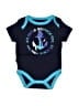 Nautica Blue Short Sleeve Onesie Size 0-3 mo - photo 1
